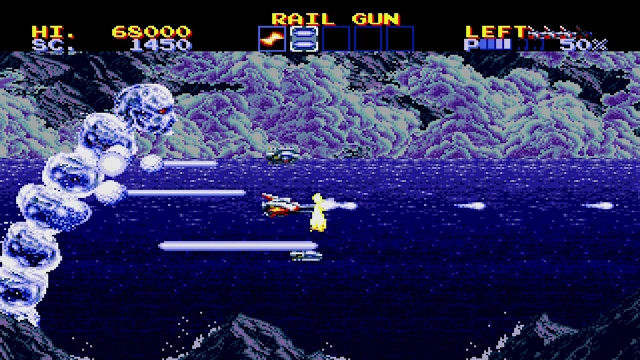 SEGA AGES Lightening Force: Quest for the Darkstar screenshot 2
