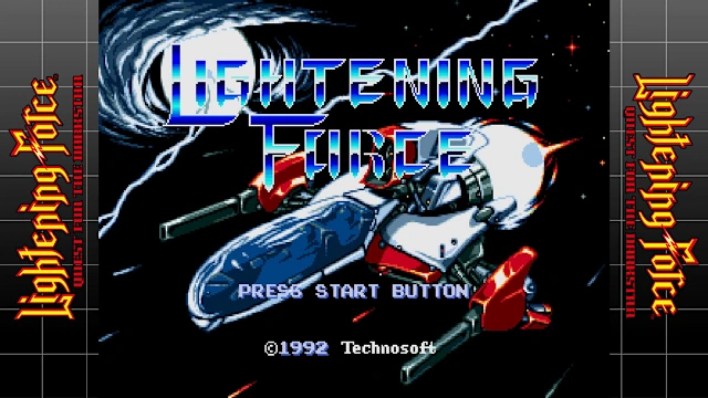 SEGA AGES Lightening Force: Quest for the Darkstar screenshot 0