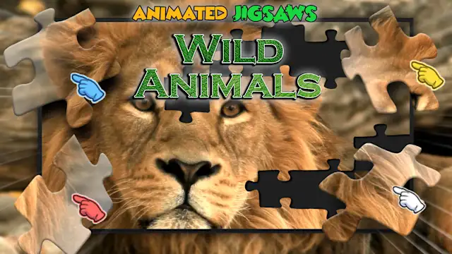Animated Jigsaws: Wild Animals