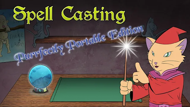 Spell Casting: Purrfectly Portable Edition