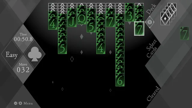 Spider Solitaire BLACK screenshot 3
