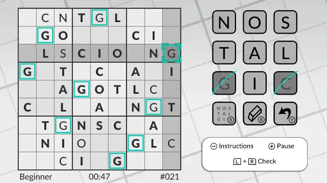 Word Sudoku by POWGI screenshot 2
