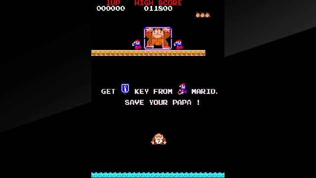 Arcade Archives DONKEY KONG JR. screenshot 1