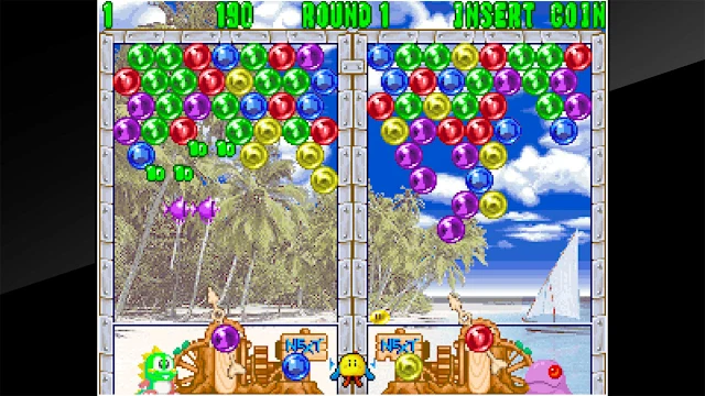 ACA NEOGEO PUZZLE BOBBLE 2 screenshot 2