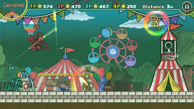 Chalk Dash Carnival screenshot 3