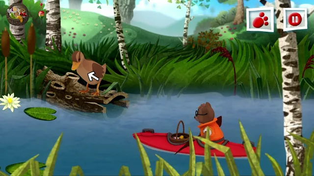 Teddy the Wanderer: Kayaking screenshot 3