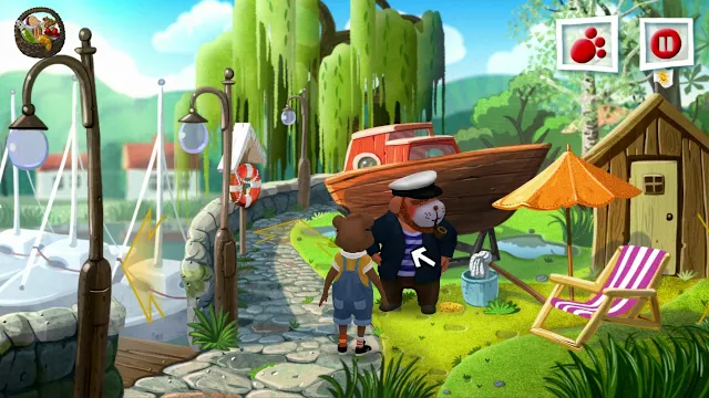 Teddy the Wanderer: Kayaking screenshot 1