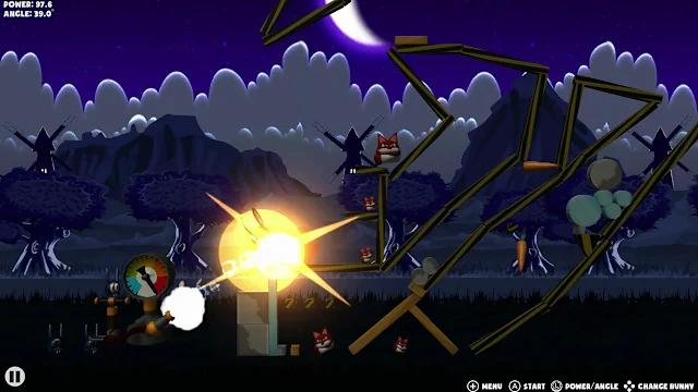Angry Bunnies: Colossal Carrot Crusade screenshot 4