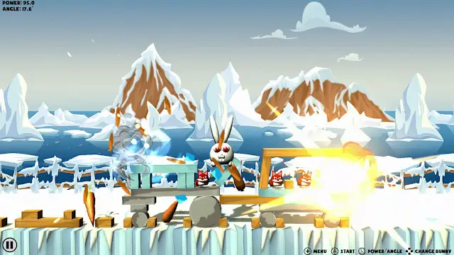Angry Bunnies: Colossal Carrot Crusade screenshot 3