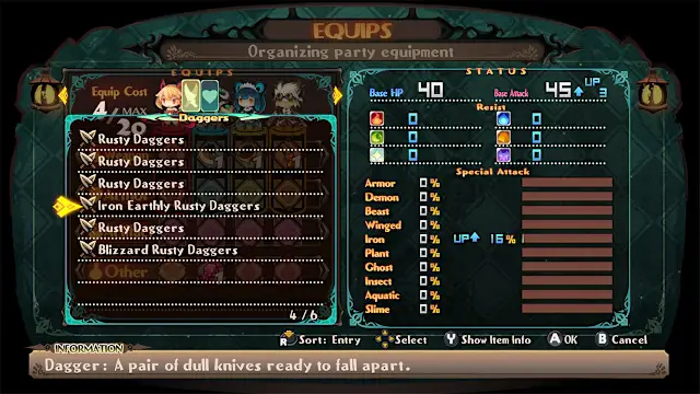 Lapis x Labyrinth screenshot 2