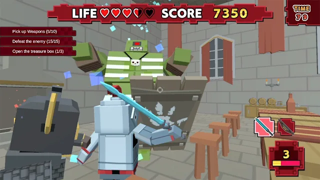 Voxel Sword screenshot 1