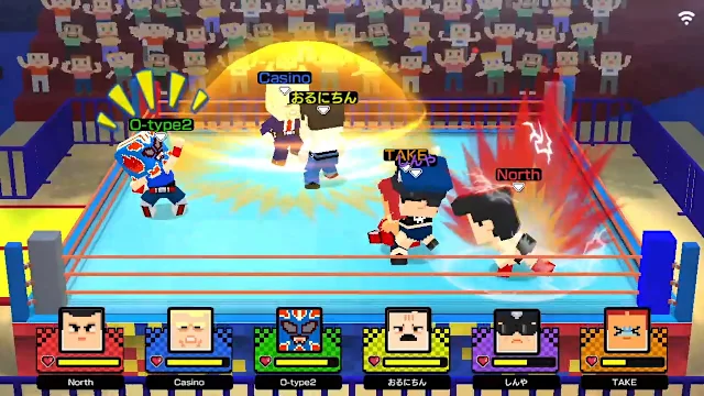 Chiki-Chiki Boxy Pro Wrestling screenshot 1