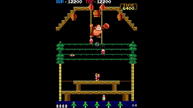 Arcade Archives DONKEY KONG 3 screenshot 2