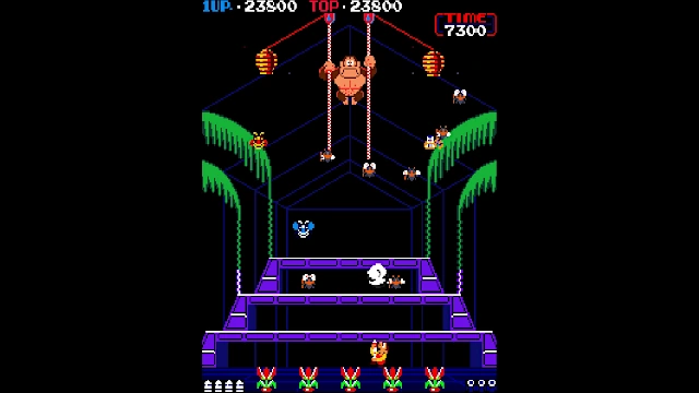 Arcade Archives DONKEY KONG 3 screenshot 3