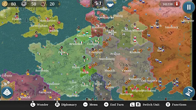 European Conqueror X screenshot 4