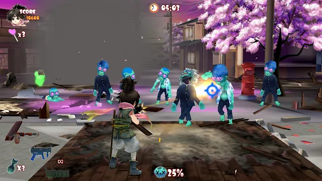 Zombie Panic in Wonderland DX screenshot 2