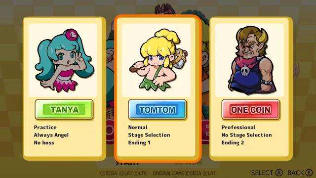 WONDER BOY RETURNS REMIX screenshot 1