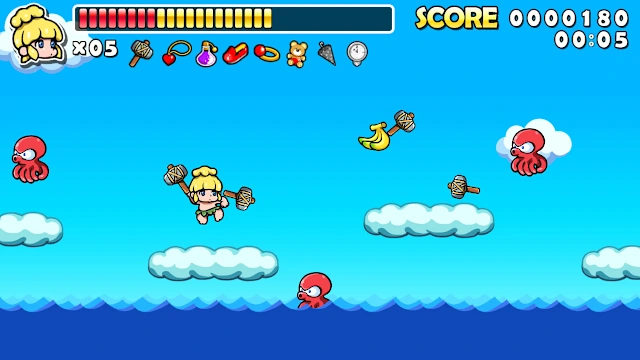 WONDER BOY RETURNS REMIX screenshot 3