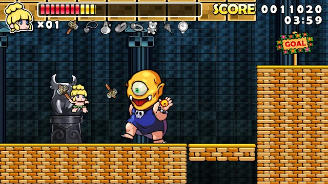 WONDER BOY RETURNS REMIX screenshot 4