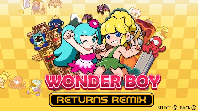 WONDER BOY RETURNS REMIX screenshot 0