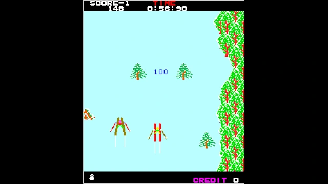 Arcade Archives ALPINE SKI screenshot 1