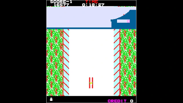 Arcade Archives ALPINE SKI screenshot 4