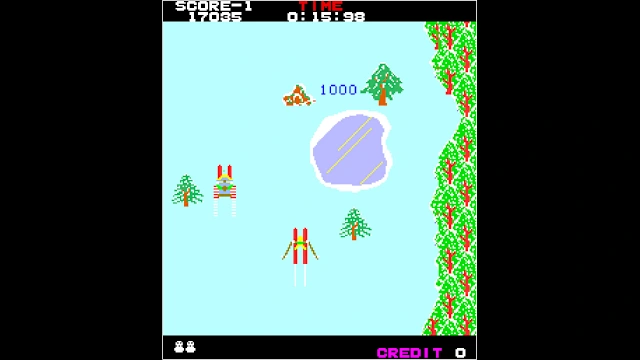 Arcade Archives ALPINE SKI screenshot 5