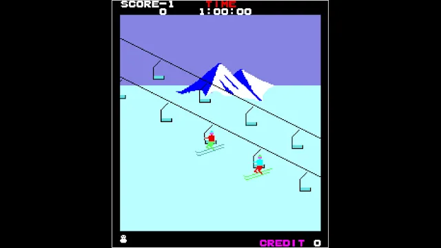 Arcade Archives ALPINE SKI screenshot 0
