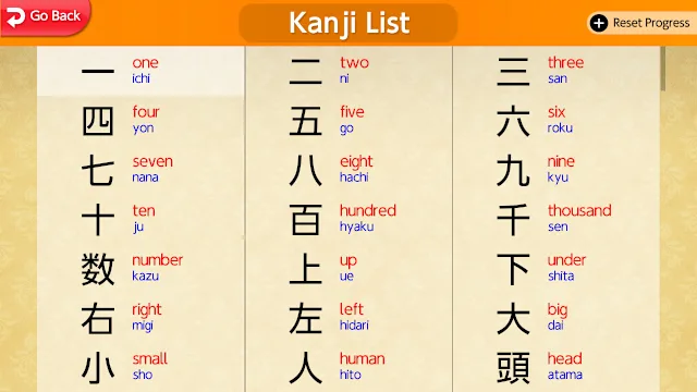 Greco’s Hall of Kanji　Learn Japanese< Beginner > screenshot 5