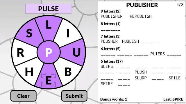 Word Wheel by POWGI screenshot 3