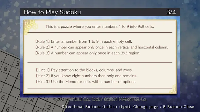 Puzzle by Nikoli S Sudoku screenshot 4