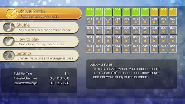 Puzzle by Nikoli S Sudoku screenshot 5