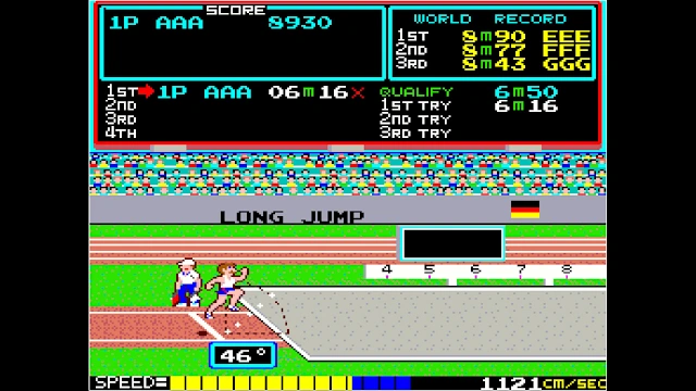 Arcade Archives TRACK & FIELD screenshot 1