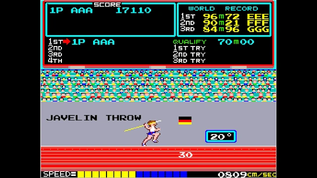 Arcade Archives TRACK & FIELD screenshot 2
