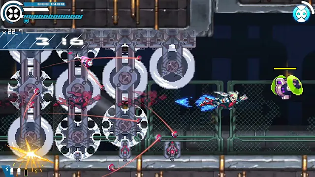 Gunvolt Chronicles: Luminous Avenger iX screenshot 1