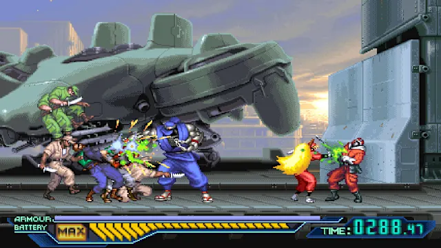 The Ninja Saviors: Return of the Warriors screenshot 0