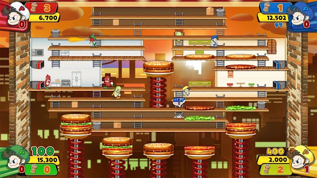 BurgerTime Party! screenshot 5
