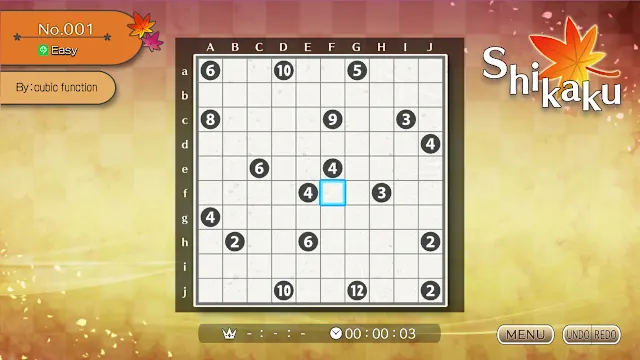 Puzzle by Nikoli S Shikaku screenshot 0