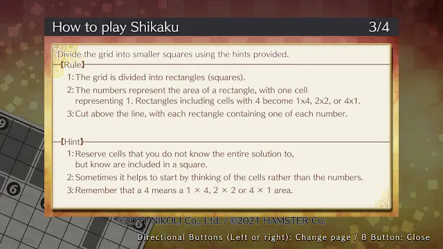 Puzzle by Nikoli S Shikaku screenshot 3