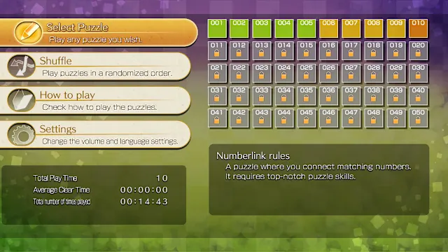 Puzzle by Nikoli S Numberlink screenshot 4