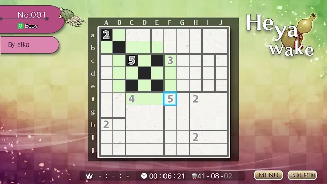 Puzzle by Nikoli S Heyawake screenshot 1