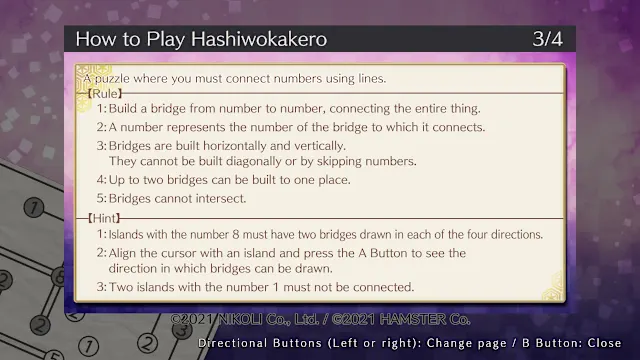 Puzzle by Nikoli S Hashiwokakero screenshot 3