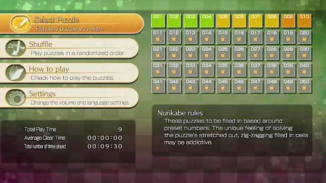 Puzzle by Nikoli S Nurikabe screenshot 4