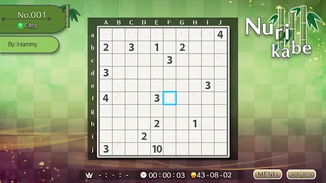 Puzzle by Nikoli S Nurikabe screenshot 0