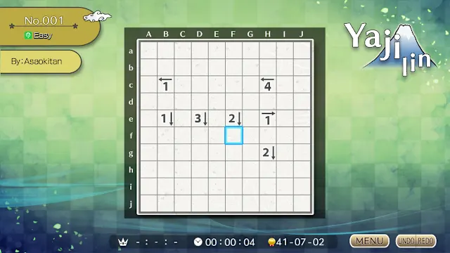 Puzzle by Nikoli S Yajilin screenshot 1