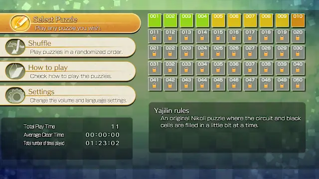 Puzzle by Nikoli S Yajilin screenshot 4