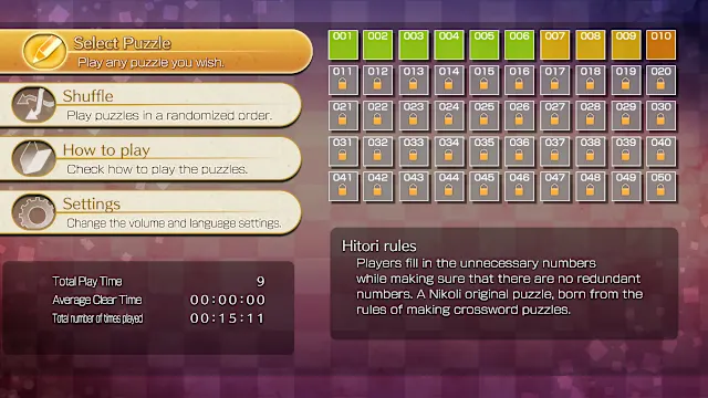 Puzzle by Nikoli S Hitori screenshot 4