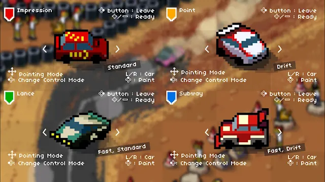 Super Pixel Racers screenshot 1