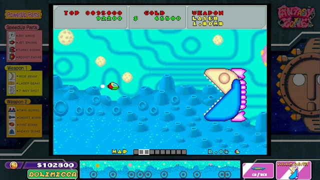 SEGA AGES Fantasy Zone screenshot 6