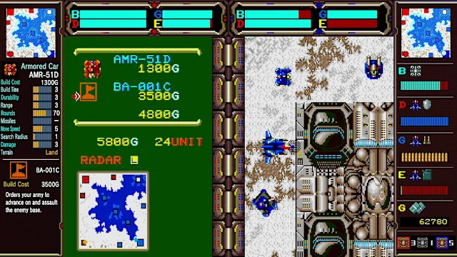 SEGA AGES Herzog Zwei screenshot 3